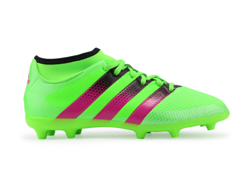 adidas Kids ACE 16.3 Primemesh FG/AG Solar Green/Shock Pink/Black