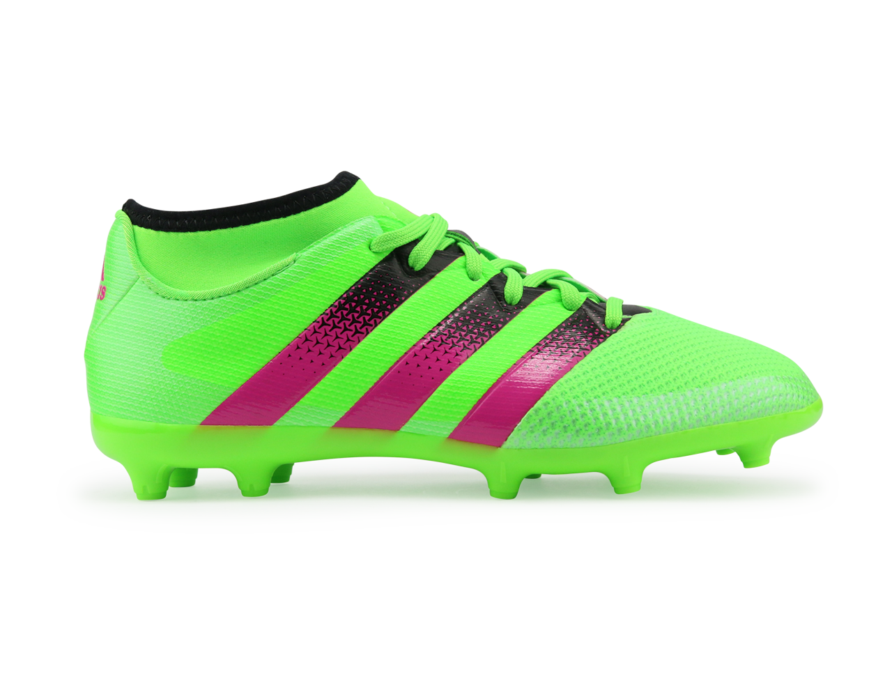 adidas Kids ACE 16.3 Primemesh FG/AG Solar Green/Shock Pink/Black