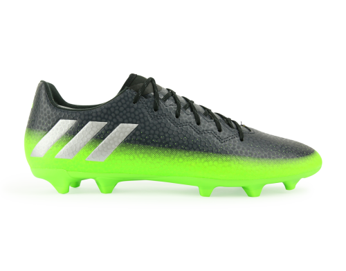 adidas Men's Messi 16.3 FG/AG Dark Grey/Silver Metalic/Solar Green