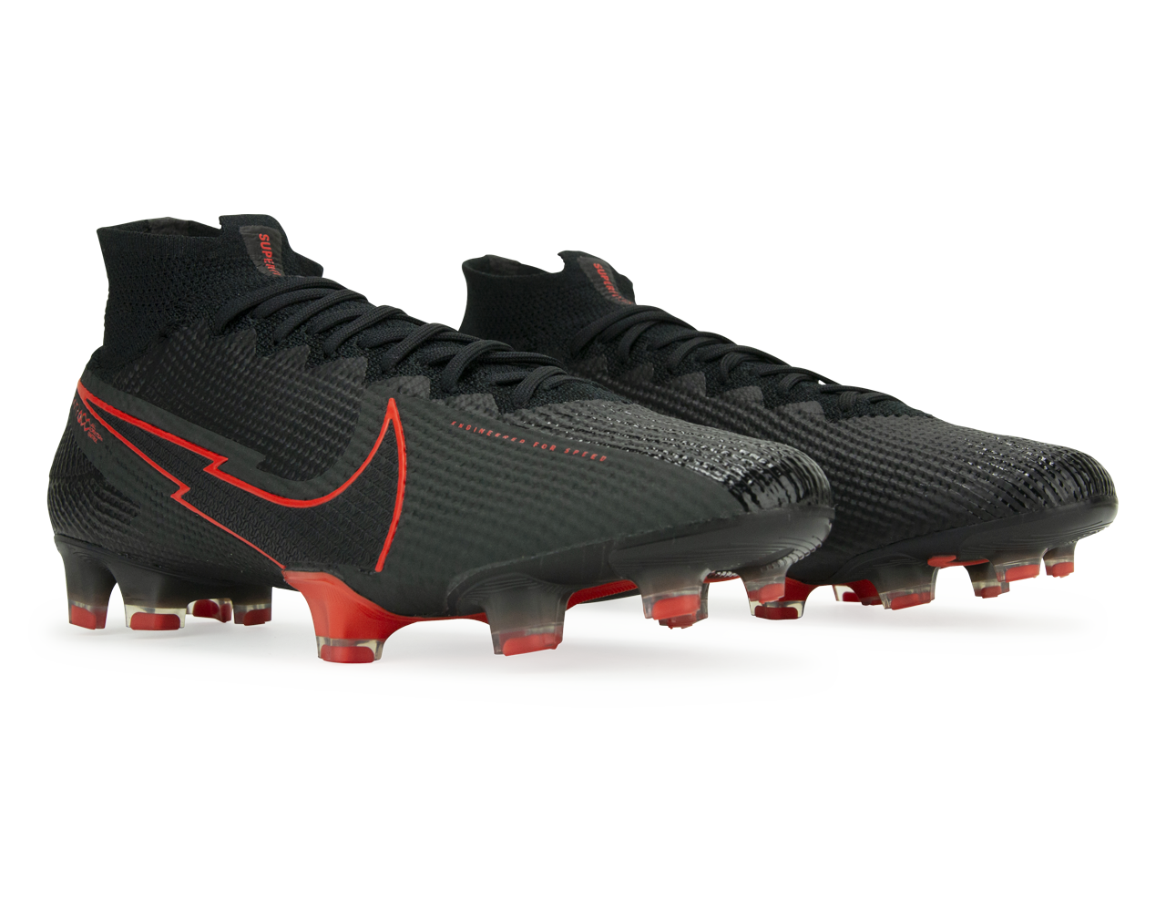 Nike Men's Mercurial Superfly 7 Elite FG Black/Dark Smoke Grey/Black - Image 3
