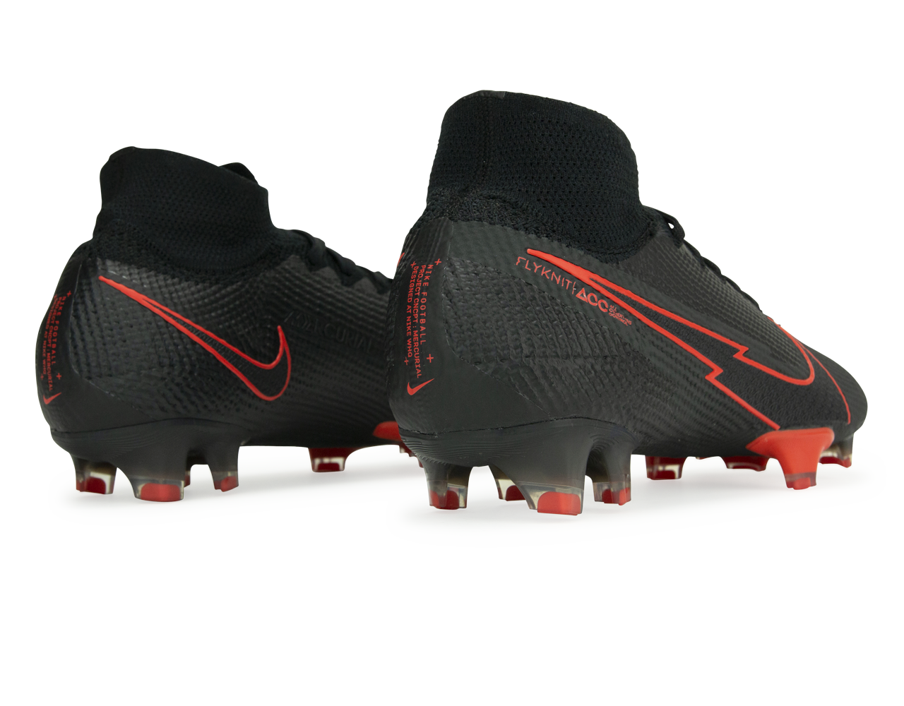 Nike Men's Mercurial Superfly 7 Elite FG Black/Dark Smoke Grey/Black - Image 4
