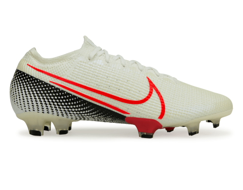 Nike Men's Mercurial Vapor 13 Elite FG White/Crimson