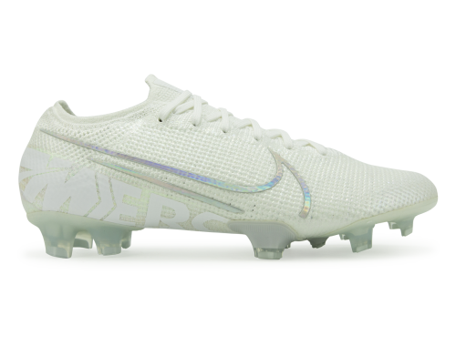 Nike Men's Mercurial Vapor 13 Elite FG White/Metallic Platinum
