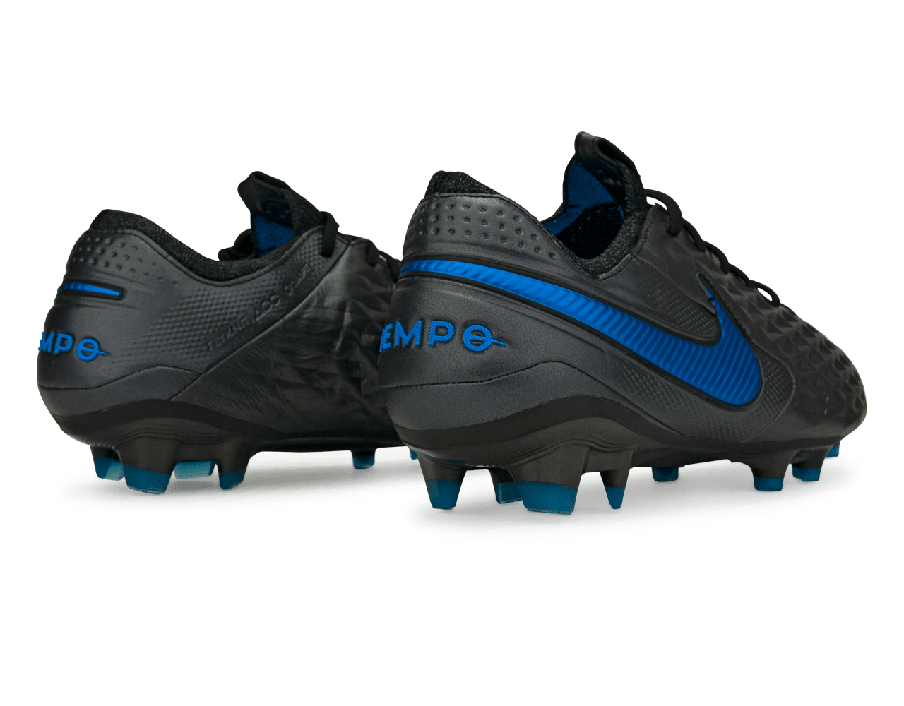 Nike Men's Tiempo Legend 8 Elite FG Black/Blue/Hero - Image 4
