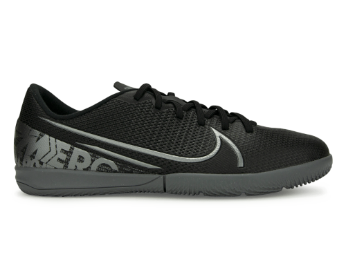 Nike Kids Mercurial Vapor 13 Academy Indoor Soccer Shoes Black/Metalic Cool Grey