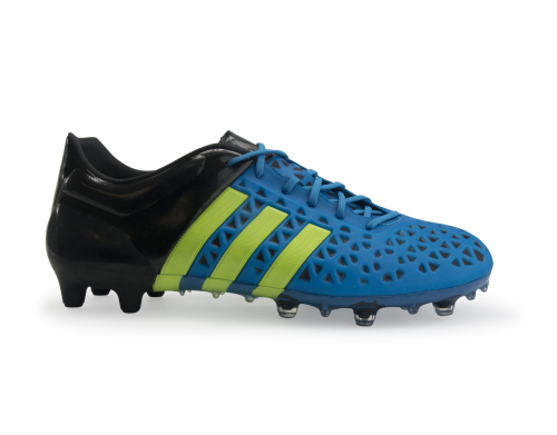 adidas Men's ACE 15.1 FG/AG Solar Blue/Sollar Yellow/Core Black