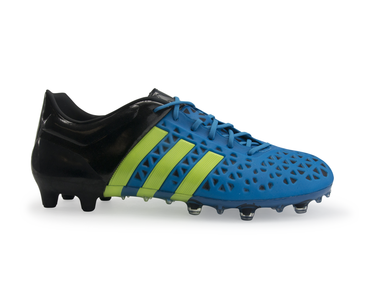 adidas Men's ACE 15.1 FG/AG Solar Blue/Sollar Yellow/Core Black