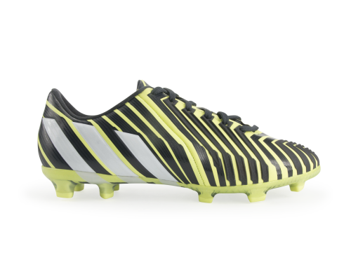 adidas Kids Predator Instinct FG White/Dark Grey/Black