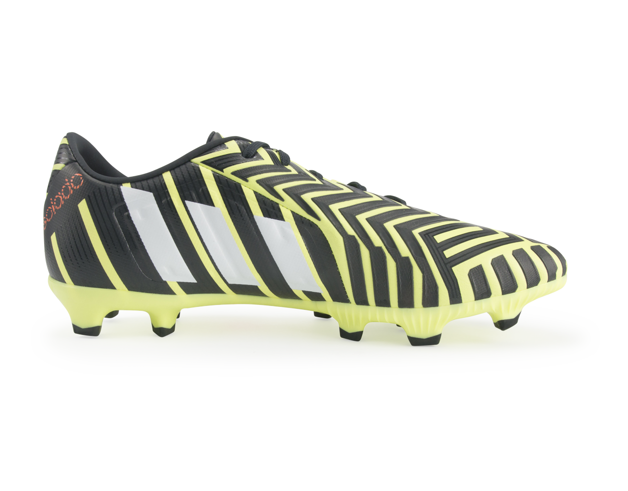 adidas Men's Predator Absolado Instinct FG Light Flash Yellow/Running White/Dark Shal - Image 2