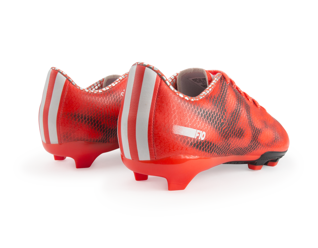 adidas Kids F10 FG Solar Red/White/Core Black - Image 5