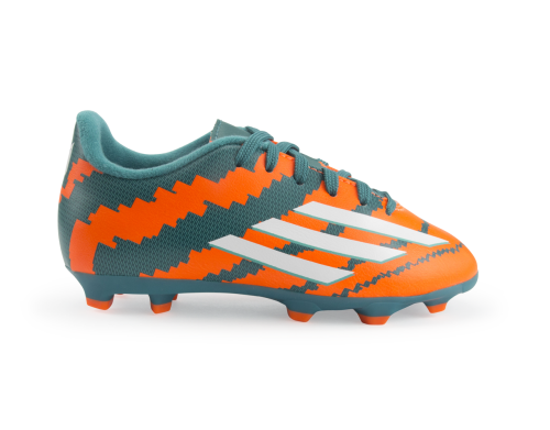 adidas Kids Messi 10.3 FG Power Teal/White/Solar Orange