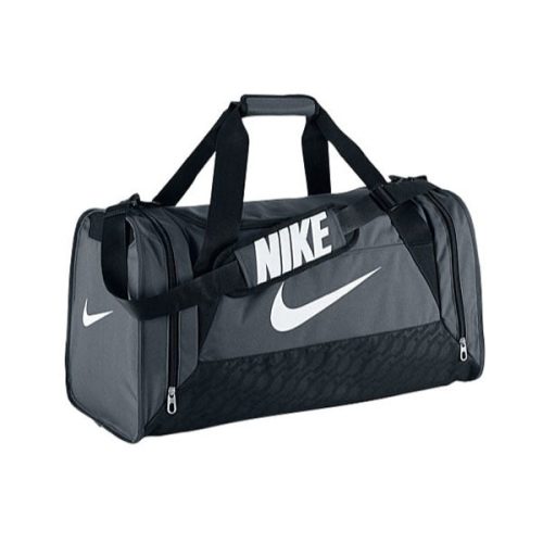 Nike Brasilia 6 Medium Duffel Bag Grey