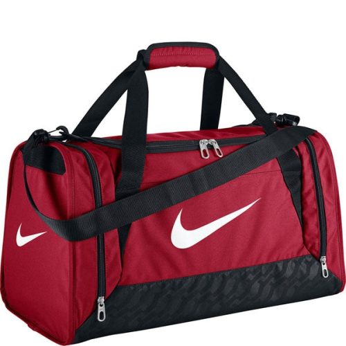 Nike Brasilia 6 Small Duffel Bag Red/Black/White