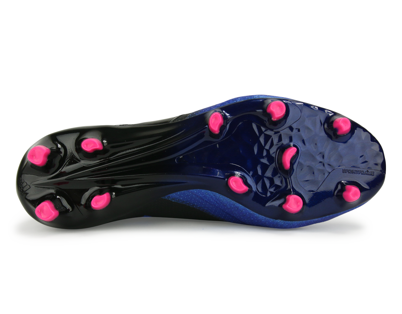 adidas Kids ACE 17+ PURECONTROL FG Core Black/White/Blue - Image 2