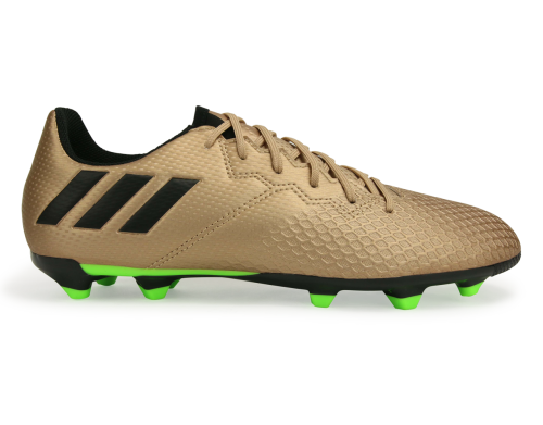 adidas Kids Messi 16.3 FG Copper Metallic/Core Black/Solar Green