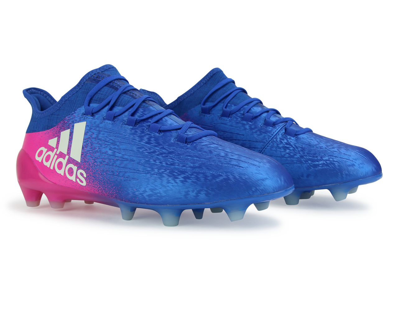 adidas Men's X 16.1 FG Blue/White - Image 4