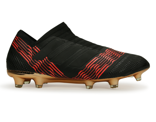adidas Men's Nemeziz 17+ FG Core Black/Solar Red