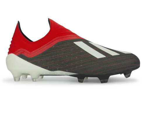 adidas Men's X 18+ FG Core Black/Active Red