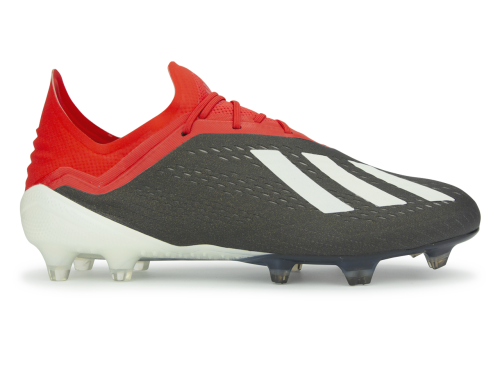 adidas Men's X 18.1 FG Core Black/Active Red
