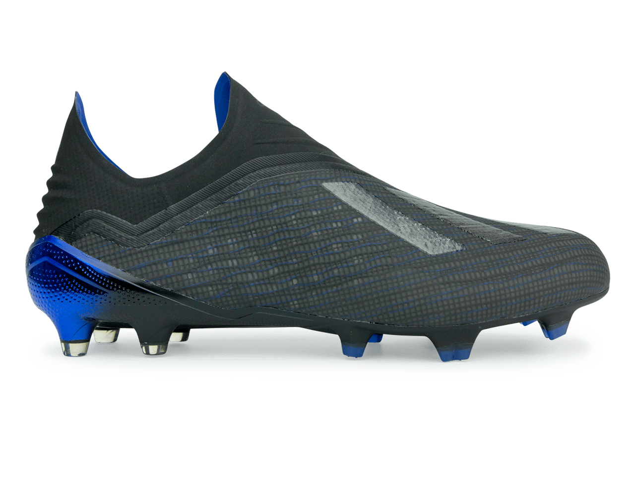 adidas Men's X 18+ FG Core Black/Bold Blue