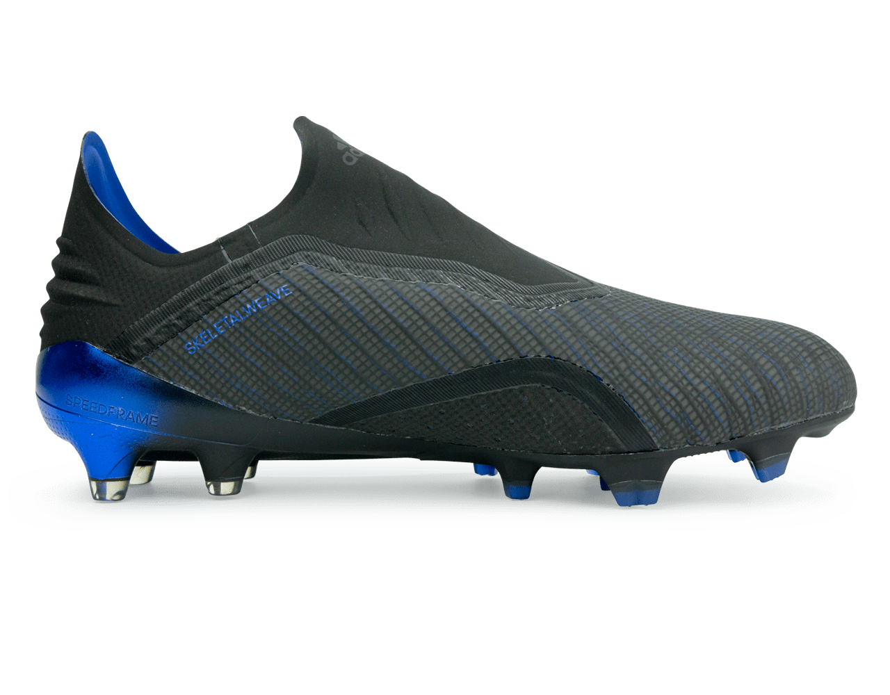 adidas Men's X 18+ FG Core Black/Bold Blue - Image 2