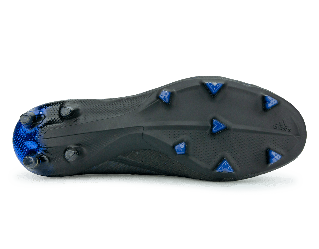 adidas Men's X 18+ FG Core Black/Bold Blue - Image 3
