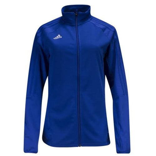 adidas Women's Tiro 17 Training Jacket Bold Blue/Black