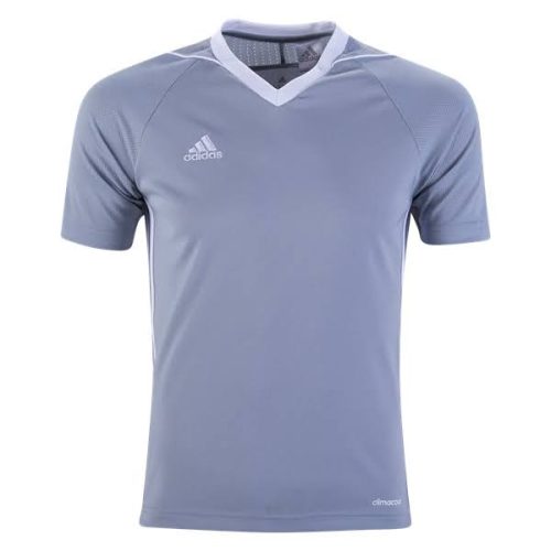 adidas Men's Tiro 17 Jersey Light Grey/White