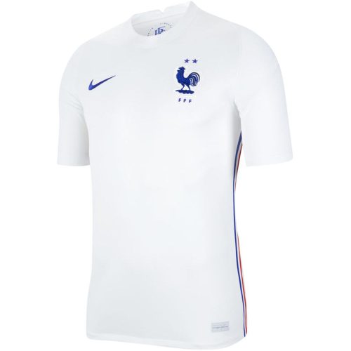 Nike Men's France 20/21 Away Jersey White/Concord