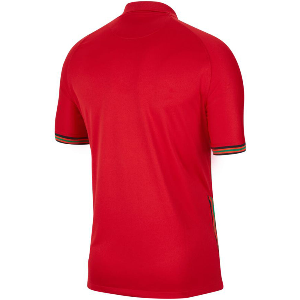 Nike Men's Portugal 20/21 Home Jersey Gym Red/Metallic Gold - Image 2