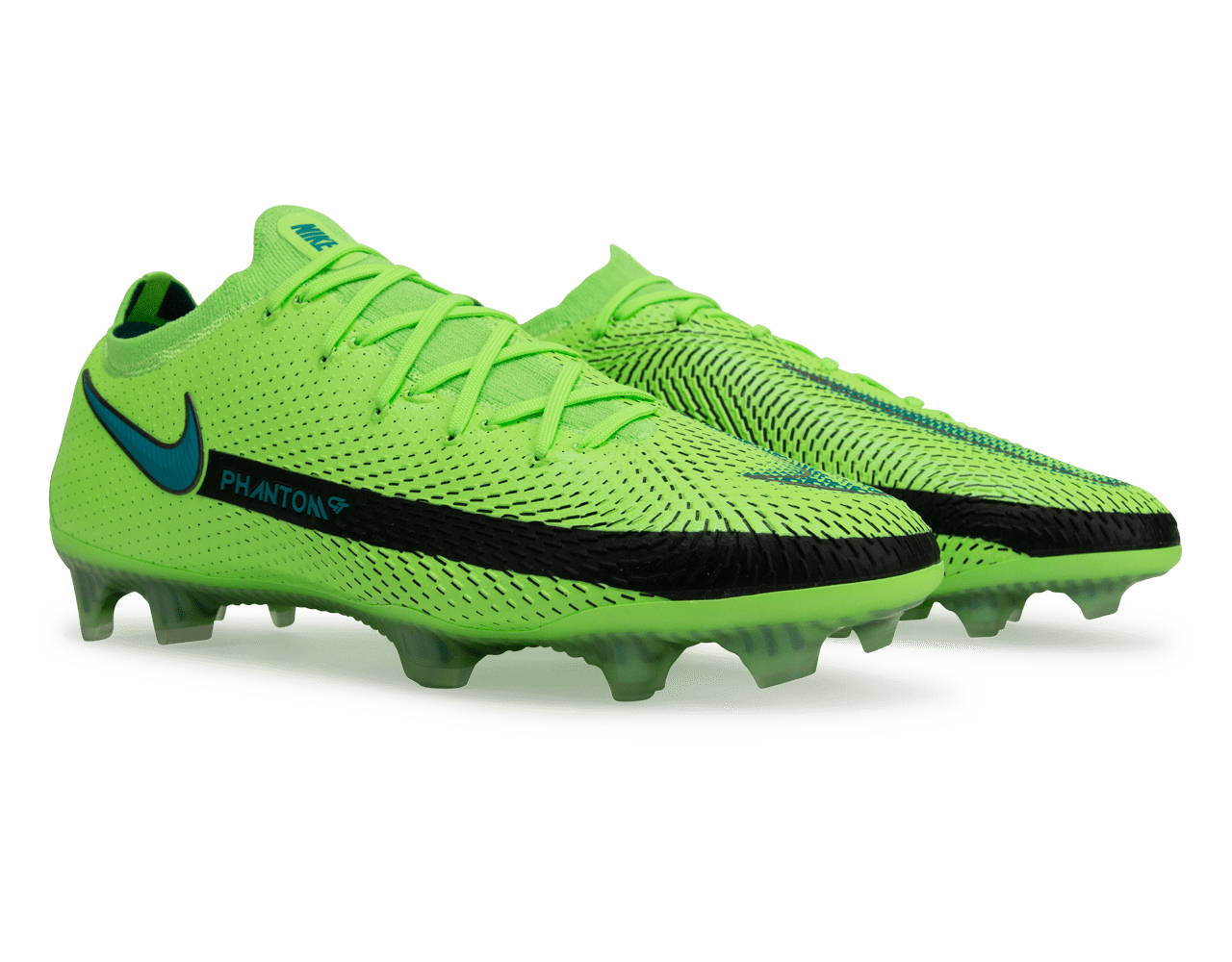 Nike Men's Phantom GT Elite FG Lime/Blue - Image 3