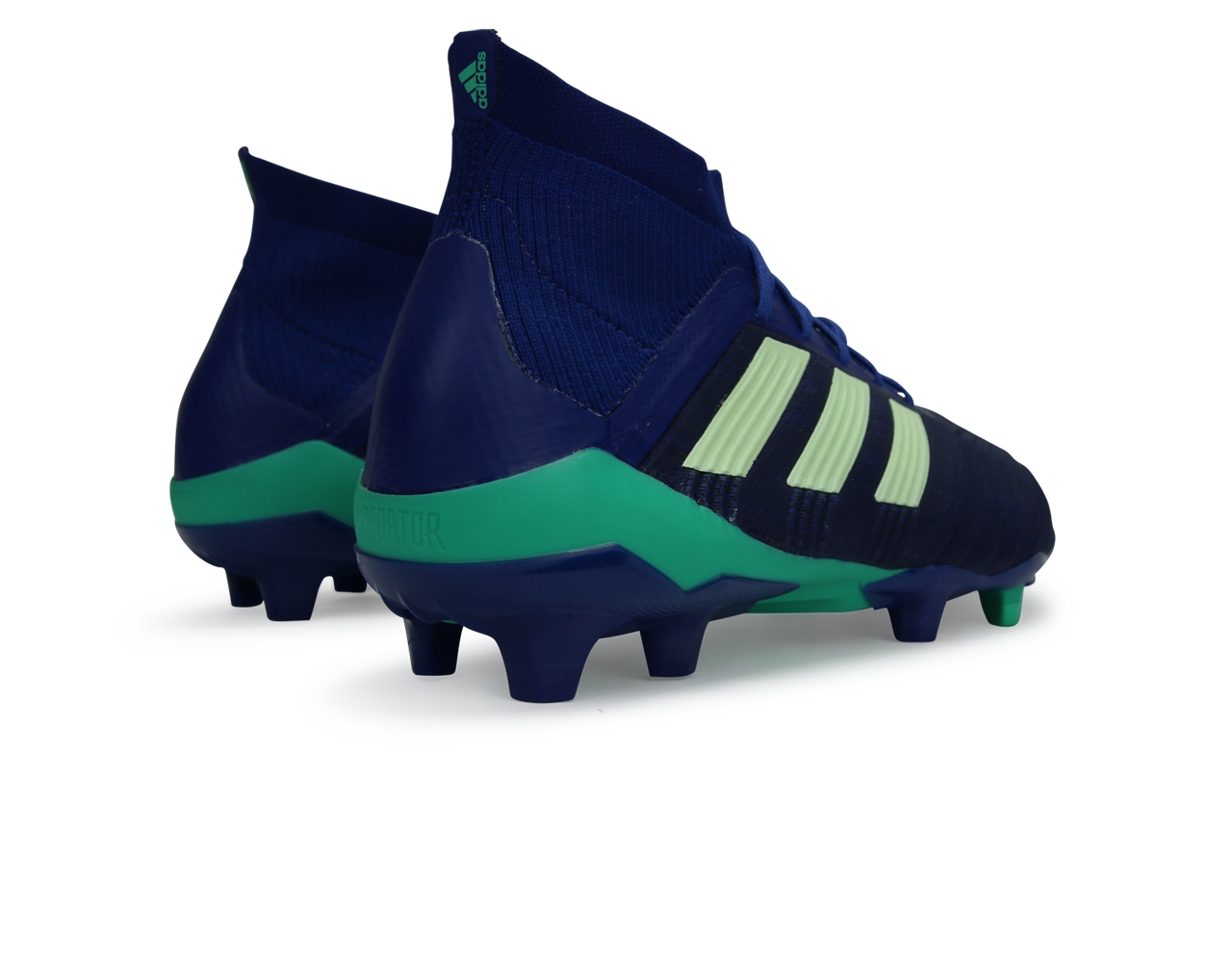 adidas Men'sPredator 18.1 FG Uni Ink/Aero Green - Image 3