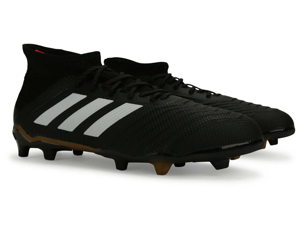 adidas Kids Predator 18.1 FG Core Black/White - Image 5