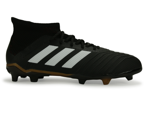 adidas Kids Predator 18.1 FG Core Black/White