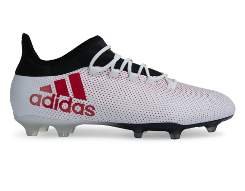 adidas Men's X 17.2 FG White/Real Coral/Core Black