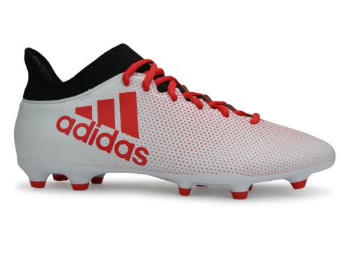 adidas Men's X 17.3 FG White/Real Coral/Core Black
