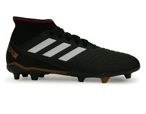 adidas Men's Predator 18.3 FG Core Black/White