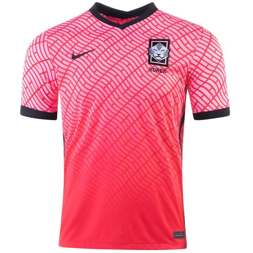 Nike Men's Korea 2020/21 Home Jersey Pink Beam/Global Red/Black