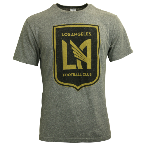 adidas Men's LAFC 18/19 Tri Blend Tee Grey/Black/Gold