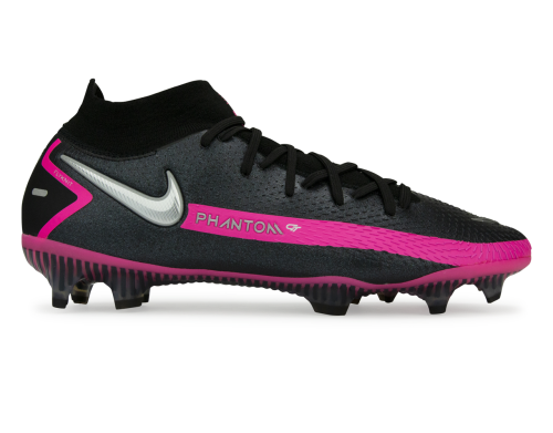 Nike Men's Phantom GT DF Elite FG Black/Pink Blast