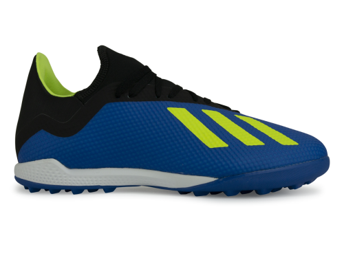 adidas Men's X Tango 18.3 Turf Soccer Shoes Footblue/Solar Yellow/Core Black