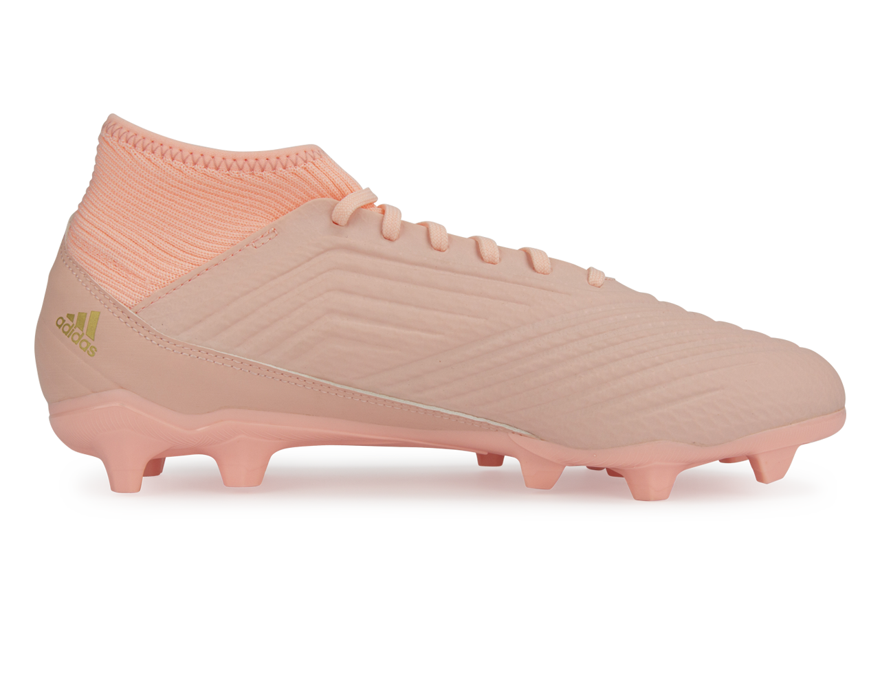 adidas Men's Predator 18.3 FG Clear Orange/Trace Pink - Image 3