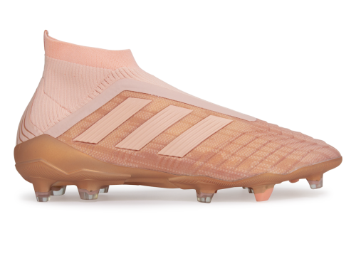 adidas Men's Predator 18 + FG Clear Orange/Trace Pink