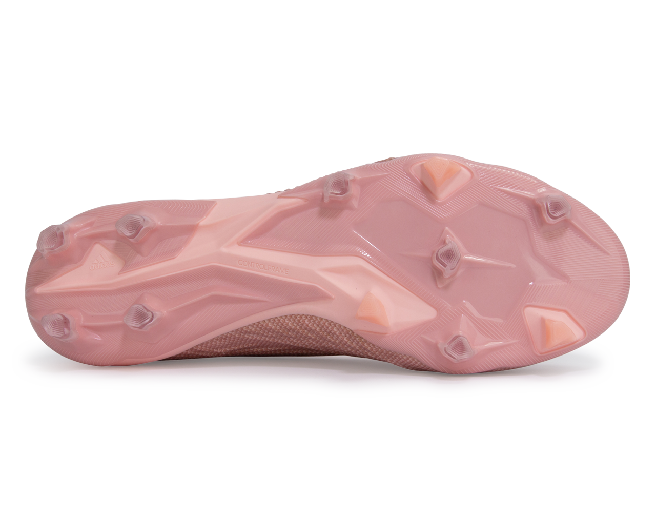 adidas Men's Predator 18.1 FG Clear Orange/Trace Pink - Image 2