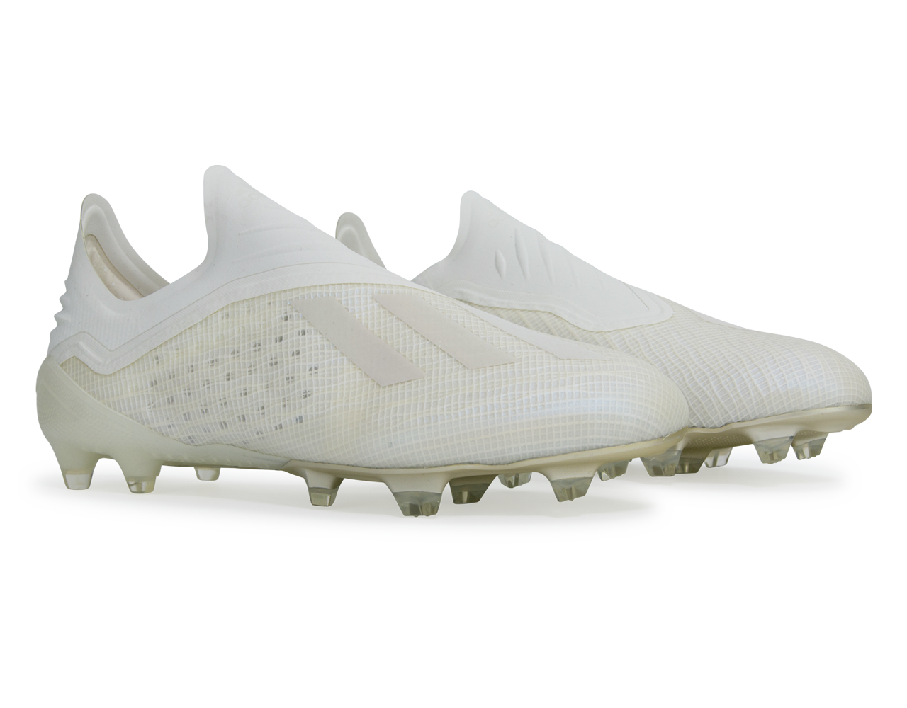 adidas Men's X 18+ FG Off White - Image 3