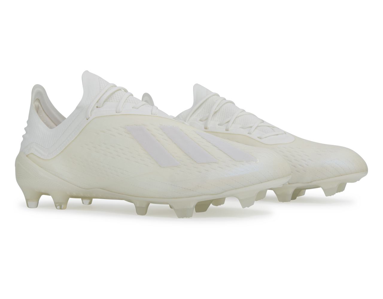 adidas Men's X 18.1 FG White - Image 3