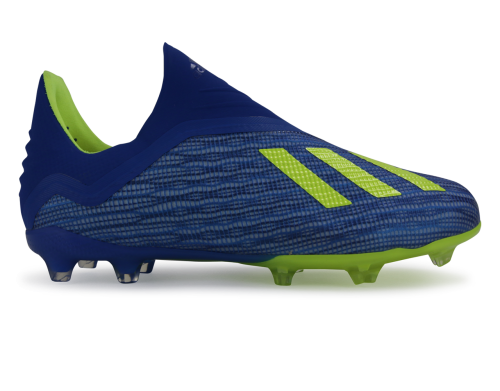 adidas Kids X 18+ FG Footblue/Solar Yellow/Core Black