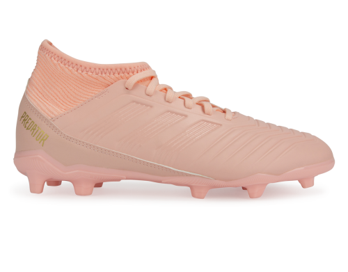 adidas Kids Predator 18.3 FG Clear Orange/Trace Pink