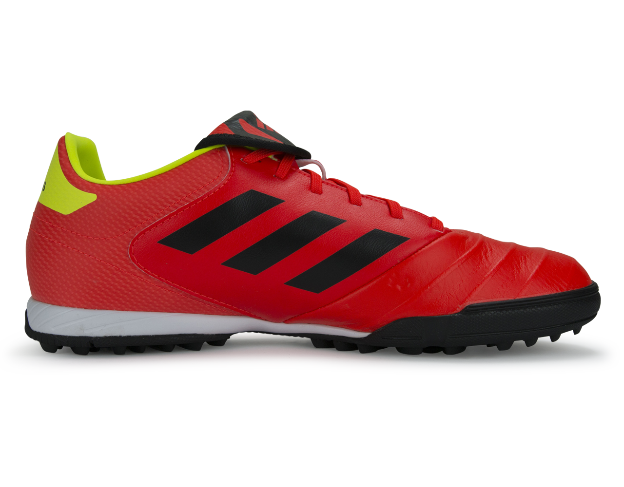 adidas Men's Copa 18.3 Turf Soccer Shoes Solar Red/Core Black - Image 3