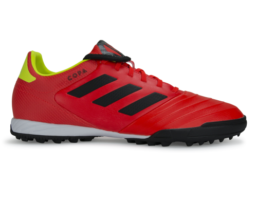 adidas Men's Copa 18.3 Turf Soccer Shoes Solar Red/Core Black